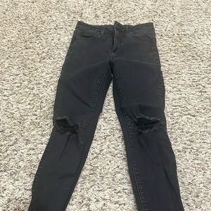 Black American Eagle jeggings